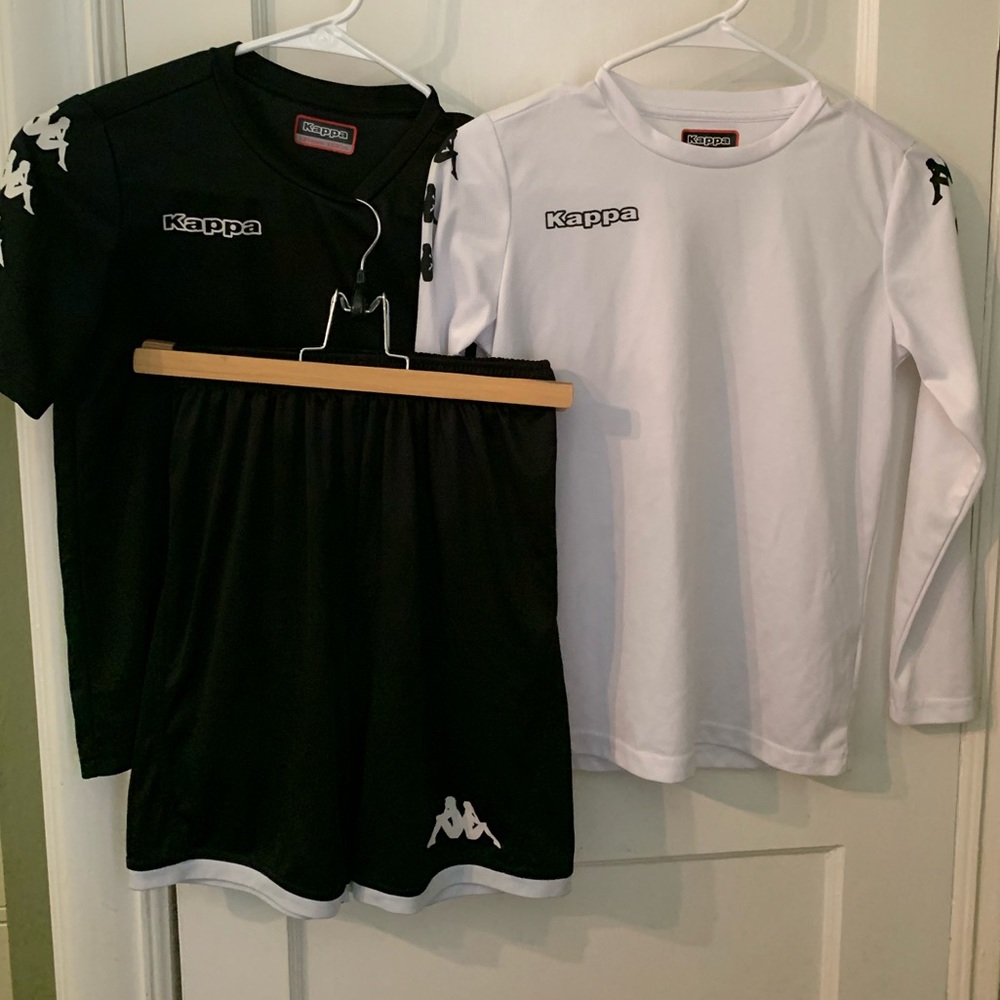 Kappa 12 yr black and white 3 pc set